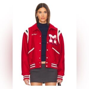 MOTHER Varsity bomber, size small